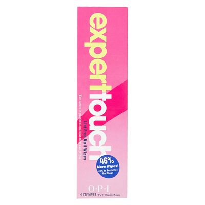 OPI Expert Touch Lint-Free Nail Wipes, 475 Count