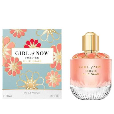 ELIE SAAB LE PARFUM Girl of Now Forever Eau de Parfum Spray, 3.0 Ounce, Clear
