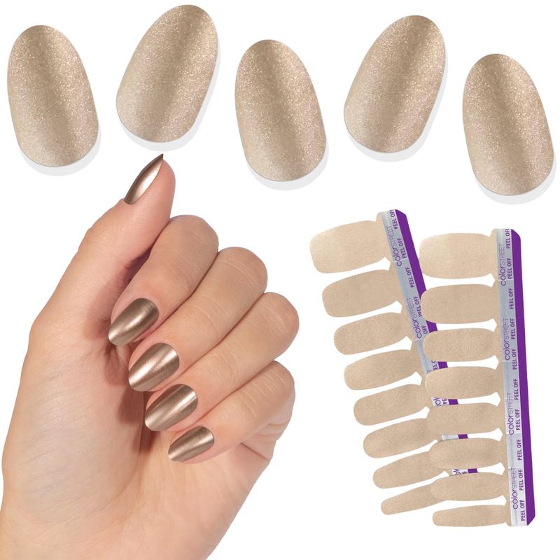 Color Street Stay Golden Nail Strips