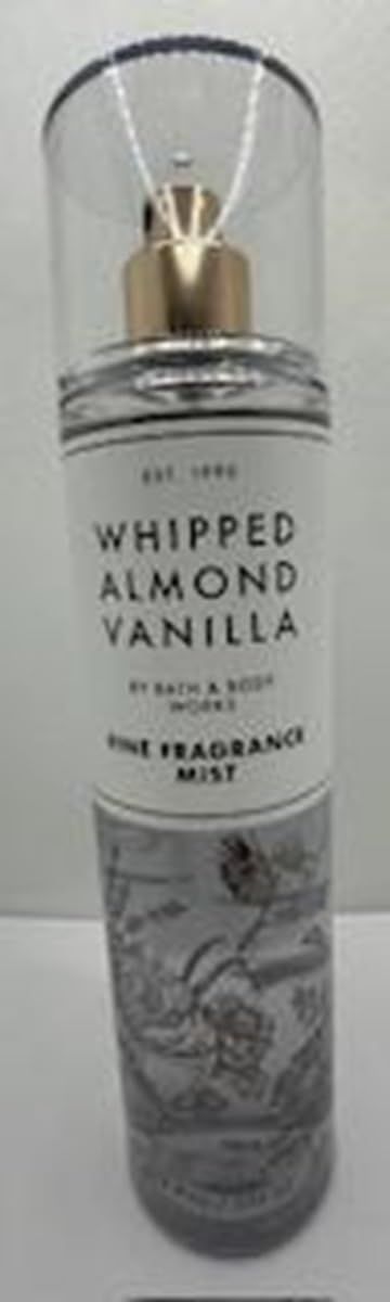 Whipped Almond Vanilla Fine Fragrance Mist Spray 8 Ounce
