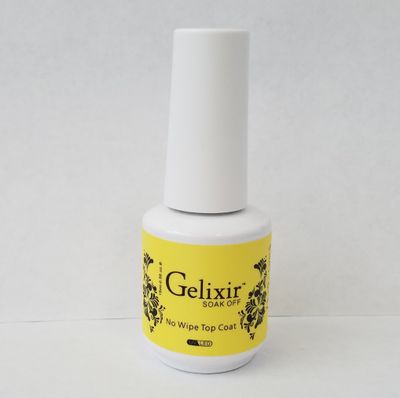 GELIXIR - Soak Off Gel Base &amp; No-Wipe Top Coat - .5 Oz / 15 mL