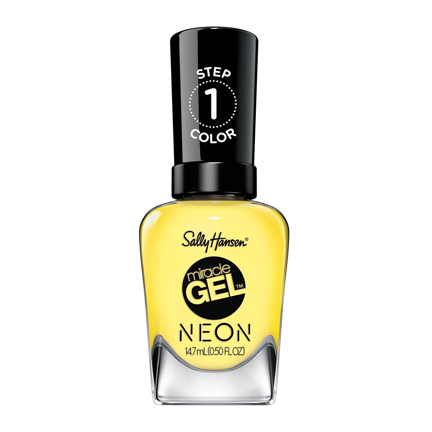 Sally Hansen Miracle Gel Neons Collection Lemon Drop Pop, 0.5 fl oz