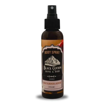 Black Canyon Night Blooming Jasmine Scented Body Spray, 4 Oz