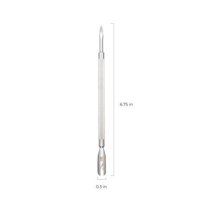 NGHIA Pusher - S-506 (Stainless Steel) | Double-Ended Nail Cleaner and Spoon Pusher | Premium Quality for Nail Care | Ergonomic Design | Suitable for Professional &amp; Home Use