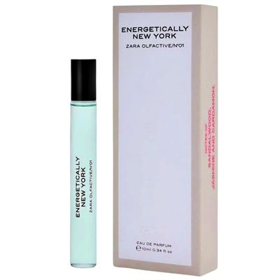 Zara Olfactive/N01 Energetically New York Eau De Parfum for Women Spicy Woody Fragrance with Cardamom Jasmine and Sandalwood by Jo Malone CBE 10 ML (0.34 FL. OZ)