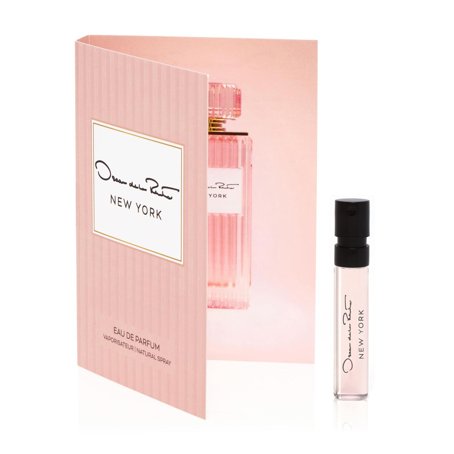 Oscar de la Renta New York Eau de Parfum Trial Perfume Spray for Women, Vial Sample Size, 0.07 Fl. Oz. / 2 mL