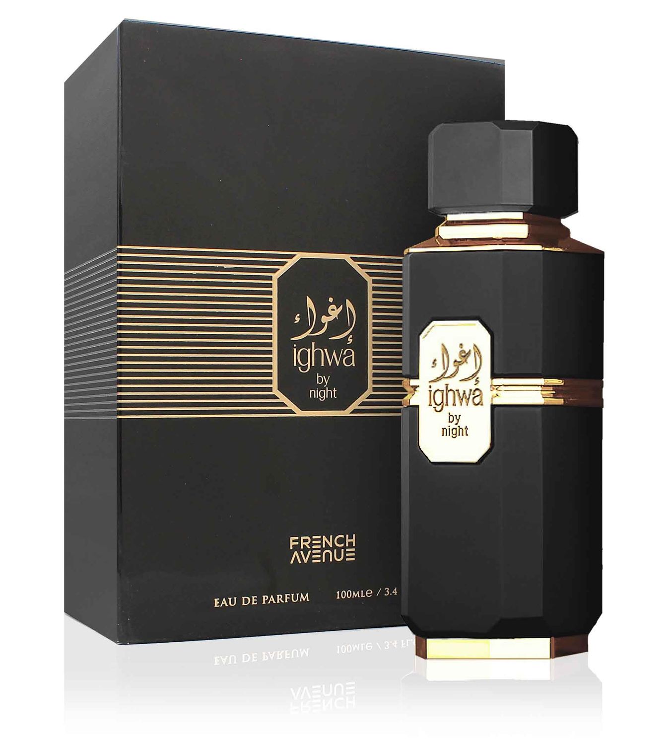 Fragrance World French Avenue Ighwa By Night EDP Unisex 3.4 Fl Oz