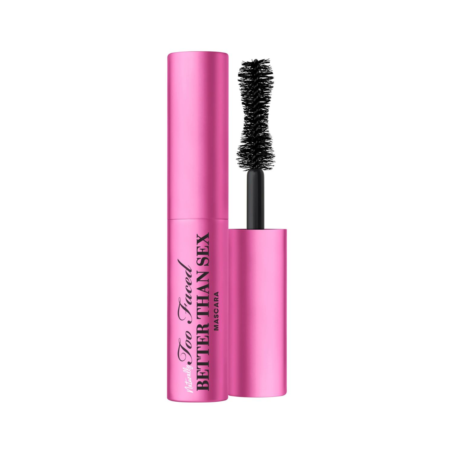 Too Faced Naturally Better Than Sex Mascara | Volumizing, Nourishing, Curling Safe for Sensitive Eyes, 0.16 Fl Oz