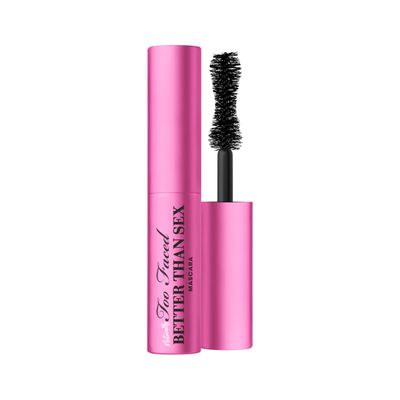 Too Faced Naturally Better Than Sex Mascara | Volumizing, Nourishing, Curling Safe for Sensitive Eyes, 0.16 Fl Oz