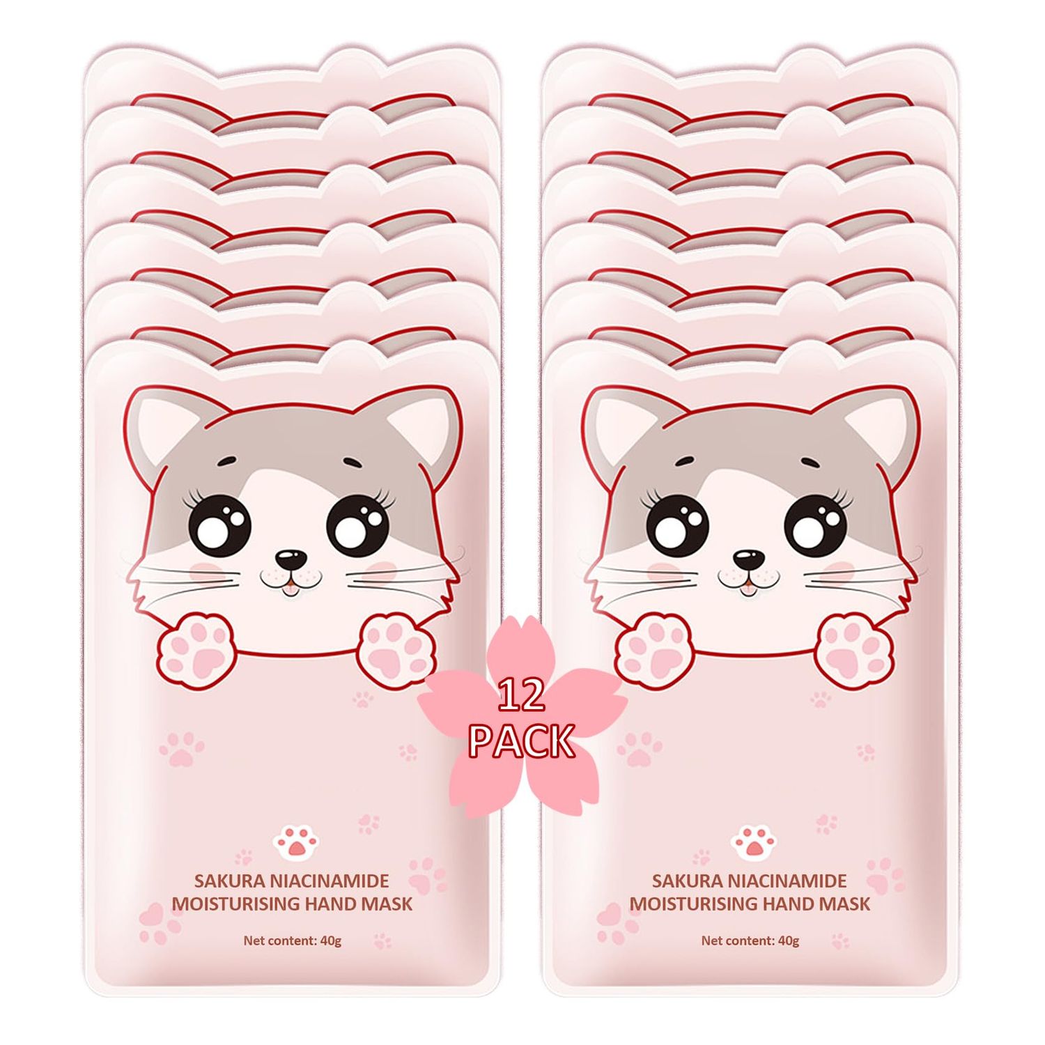PPPanYiDi Hand Masks Moisturizing Gloves,12 Pairs Hydrating Hand Peel Masks Gift Set for Dry Cracked Hands Care,Long-lasting and Non-greasy Hand Moisturizer Gloves for Women