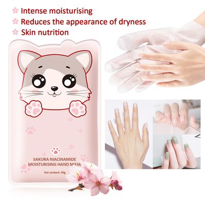 PPPanYiDi Hand Masks Moisturizing Gloves,12 Pairs Hydrating Hand Peel Masks Gift Set for Dry Cracked Hands Care,Long-lasting and Non-greasy Hand Moisturizer Gloves for Women