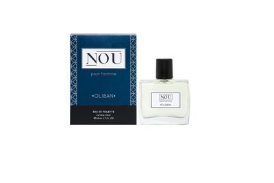 Oriental Eau de Toilette - Natural Eau de Toilette for Men Woody Eau de Toilette Infused with Essential Oils Fragrance for Men with Oriental Woody Tones NOU Oliban Eau de Toilette for Men - 1.7 Fl Oz