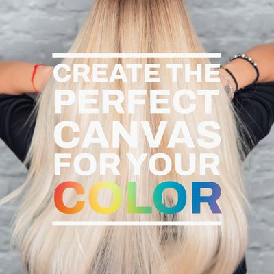 Keracolor Keracanvas Hair Bleach Kit, Complete Hair Lightening &amp; Toning System, Lifts Up to 8 Levels, Neutralizes Brassiness