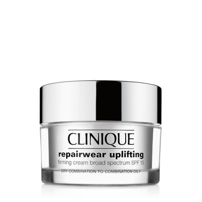 Clinique Repairwear Uplifting Firming Cream Broad Spectrum SPF 15 For Dry Combination to Oily Combination Skin Types, 1.7 Fl Oz