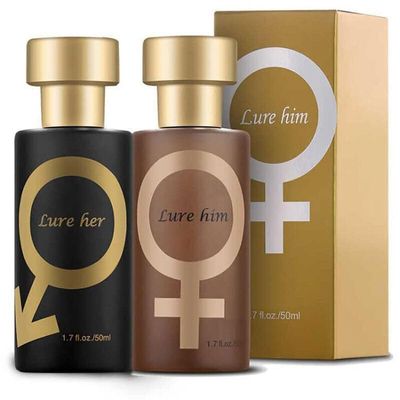 VeniCare Golden L_ure Perfume L_ure for Her Men Perfume, L_ure for Her, L_ure for Her Men Cologne - 1.7 Fl Oz (2 Pcs for Men and woman)