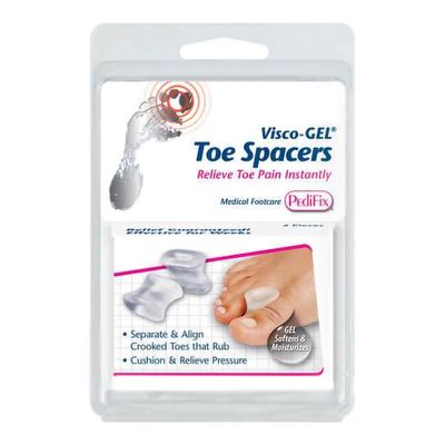 Pedifix Gel Smart Visco-Gel Toe Spreaders - 1126 - Medium 2 count (Pack of 1)