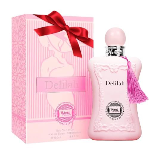 Hybrid &amp; Company Delilah Compelling Captivating Fragrance For Women Floral Scent Womens Perfume, 3.4 Fl Oz