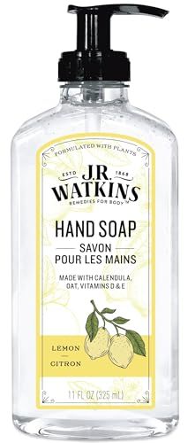 J.R. Watkins Naturals Lemon Hand Soap - Clear, 11 Oz