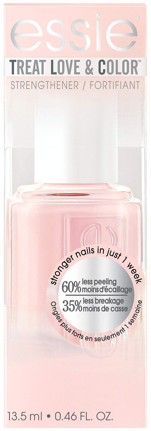 essie treat love &amp; color strengthener for normal to dry/brittle nails pinked to perfection 0.46 fluid ounces