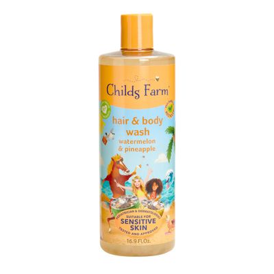 Childs Farm hair &amp; body wash, watermelon &amp; pineapple, 16.9 fl oz