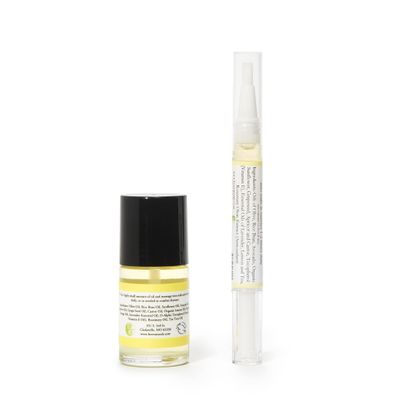 Bee Naturals Quick Fix Cuticle Oil Pen - Vitamin E Enriched Nail Revitalizer - Soothe &amp; Repair with Lavender &amp; Lemon Essence - Ideal for On-the-Go Nourishment Travel-Sized - Cruelty-free