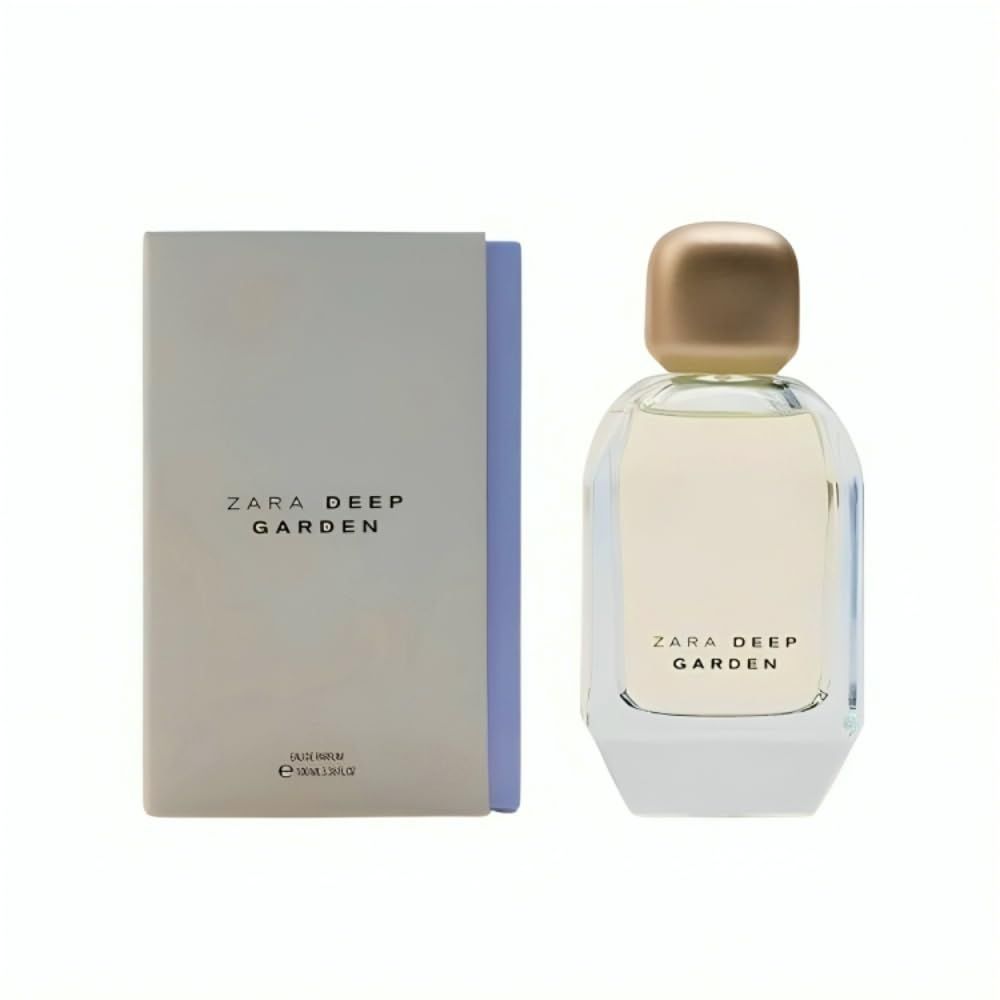 Zara Deep Garden Eau de Parfum for Women Fresh and Bright Perfume with Pear Tuberose and Tonka Bean Notes 100 ml (3.4 fl. oz
