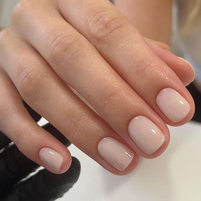 24Pcs Press On Nails Short Square Fake Nails Milk White Nails Press Ons Acrylic False Nails With Artificial Glossy Designs Full Cover Glue On Nails Short Stick On Nails For Women Girls