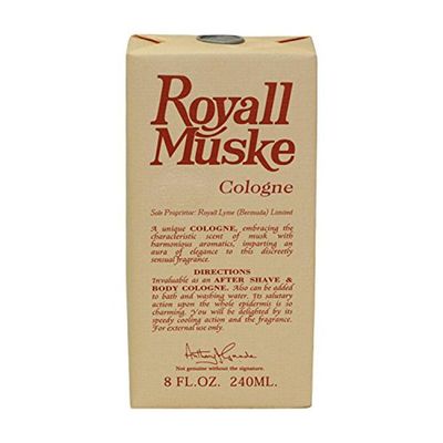 Royall Muske by Royall Fragrances for Men 8.0 oz Eau de Cologne Splash Bottle