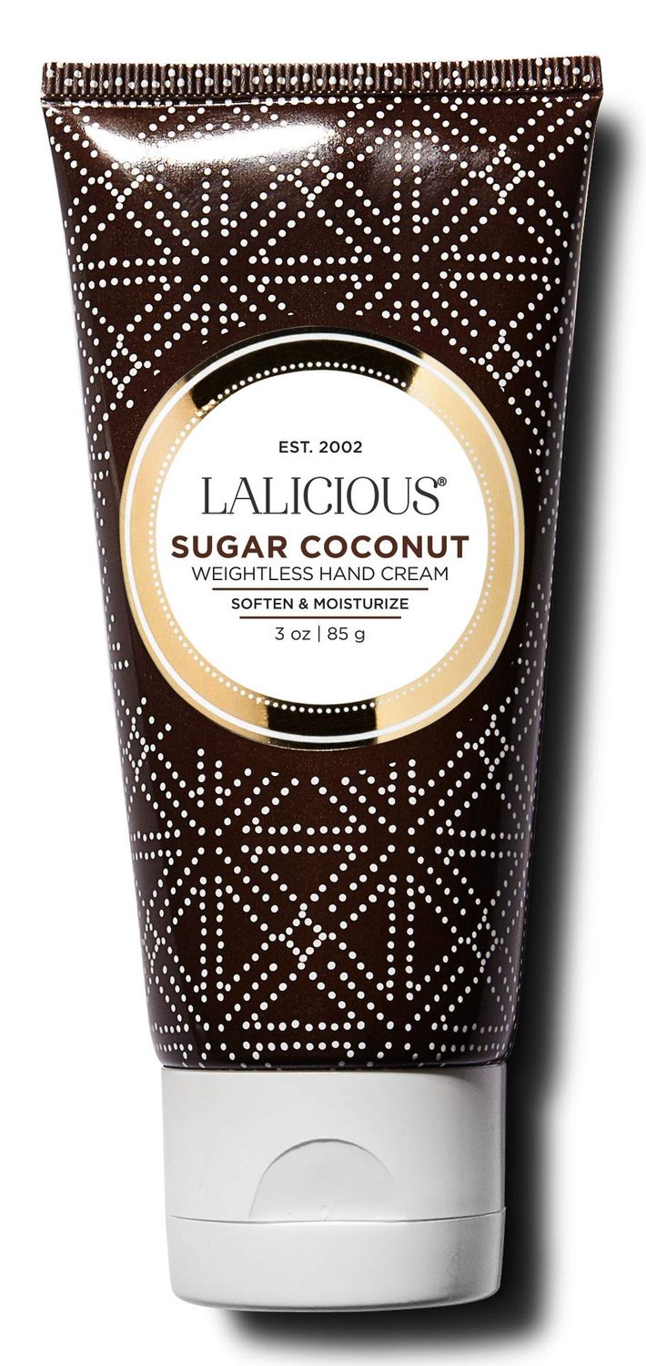 LaLicious Sugar Coconut Weightless Hand Cream - Natural Hand &amp; Cuticle Lotion with Mango Butter &amp; Milk Thistle - Cruelty-Free Skin &amp; Body Moisturizing Cream (3oz)