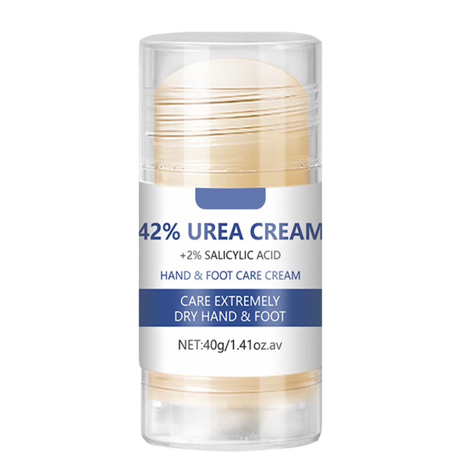 42 Urea plus 2 Salicylic Acid Foot Cream, Foot Balm for Dry Cracked Feet Knees Elbows Hands Hydrate &amp; Nourish Foot Care for Softens Skin Exfoliates Dead Skin Smoothing Skin Women and Men 1.41oz
