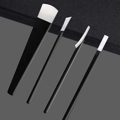 4 Pcs Pedicure Knife Set,Stainless Steel Pedicure Knife,Pedicure Knife Set,Pedicure Knife,Pedicure Nail Knife Set,Ingrown Toenail Knife Tools Foot Scraper Knife to Remove Dead Skin