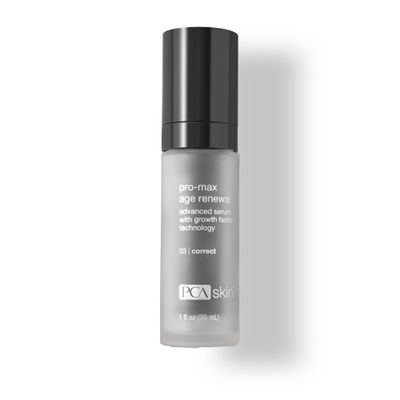 PCA SKIN Pro Max Age Renewal Anti Aging Serum, Anti Aging Face Serum for Reducing Wrinkles and Sagging Skin, Helps Lift and Firm Skin on Face and Neck, Safe For All Skin Types, 1.0 oz Pump Bottle