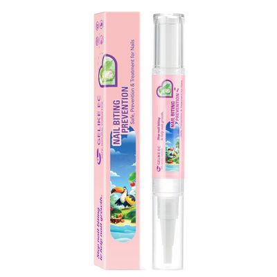 Stop Nail Biting Pen For Women: Gelike EC Organic Nail Biting Treatment For Adults - Effective Biting Prevention For Woman - Anti Finger Sucking For Biters Nail Care
