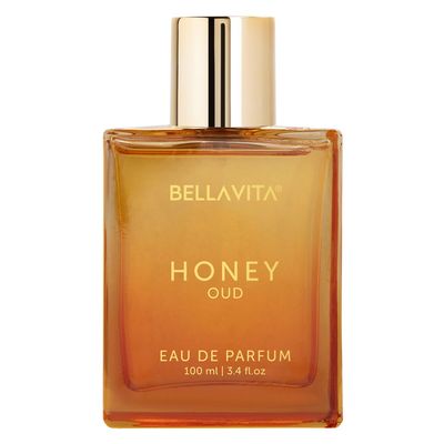 Bella Vita- Honey Oud Eau de Parfum | Patchouli, Vanilla, Bergamot, Floral &amp; Spicy Made with Clean &amp; Vegan Essentials Oils Cruelty Free | Long-Lasting Fragrance | Unisex | 100ml, 3.4 fl. oz.