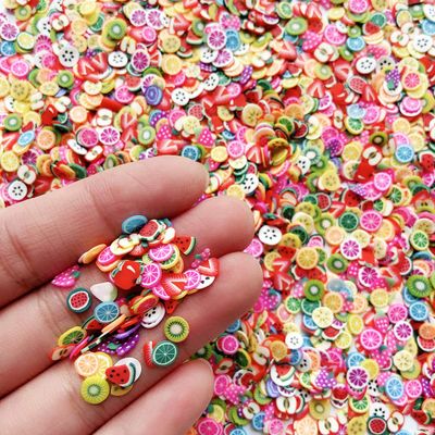 EHOPE 10000 PCS Nail Art Slices Fruits Slices Polyme Slices DIY Fruit Nail Art Supplies Making Kit Decoration Arts Crafts for Nail Art and Cellphone Decorations