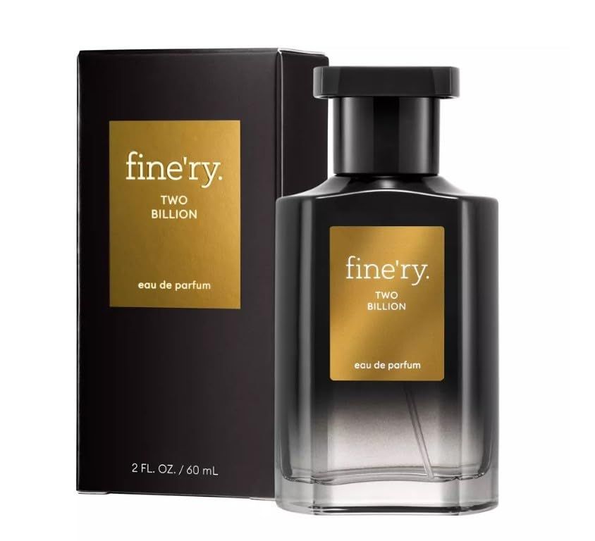 Finery Two Billion Eau de Cologne for Men, 2 Fl Oz