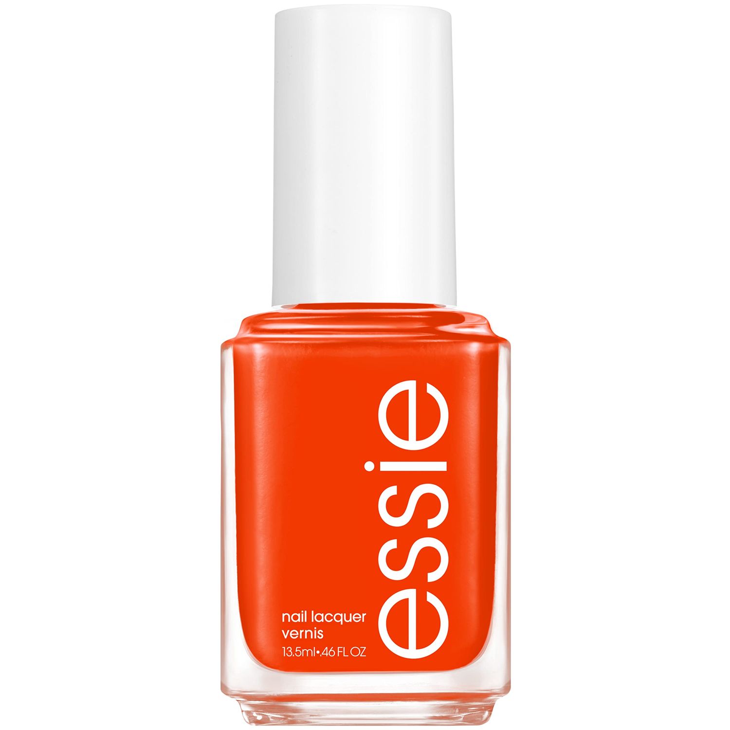 essie New National title Value: vegan nail polish, Risk-Takers Only, fall 2022 collection, vibrant orange