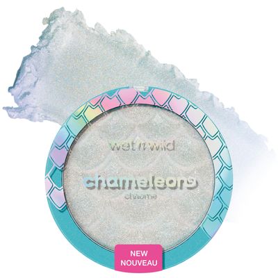 wet n wild Chameleon Chrome Highlighter, Dynamic Color Shift, Liquid-to-Baked Texture, Customizable Luminous Radiance, Cruelty-Free - Venus Swing