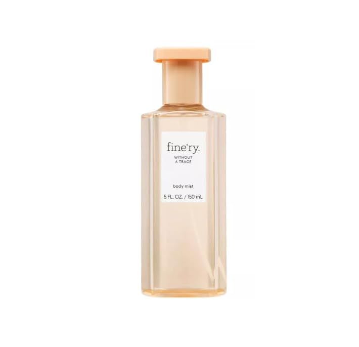 Finery Without a Trace Body Mist, Long Lasting Scent, 5 fl oz