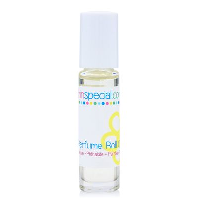 Somethin Special Clean Cotton Womens Perfume Scent - .33oz/10ml Rollerball - Pure Fragrance, Smells Like Fresh Clean Linen &amp; Laundry - Vegan Cruelty-Free - Notes of Citrus, Powder and Woods