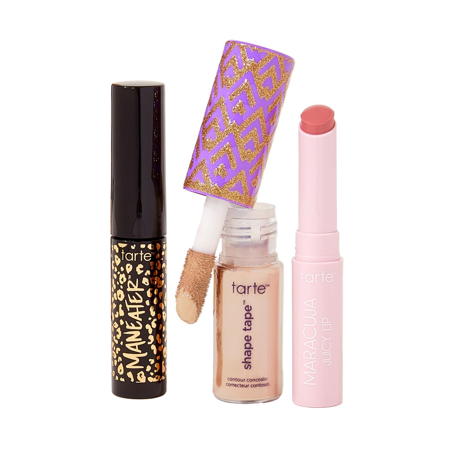 tarte shape tape best-sellers set - 22N light neutral &amp; rose - travel size