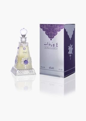 RASASI Arba Wardat Concentrate Perfume Oil for Women, 1.0 Ounce