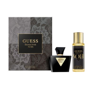 Guess Seductive Noir Women/Femme Eau de Toilette 2 Piece Gift Set - Perfume Spray 2.5 Fl. Oz. &amp; Fragrance Mist 4.2 Fl. Oz.