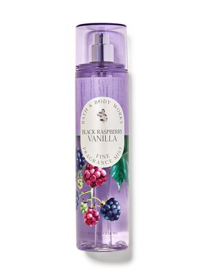 Bath &amp; Body Works Black Raspberry Vanilla Signature Collection Fragrance Mist 8 Fl Oz (Blackberry Vanilla)
