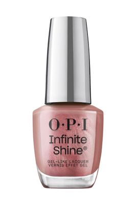OPI Infinite Shine Chicago Champaign Toast | Opaque Dark Pink Pearl Long Wear Gel Like Nail Polish | Vegan, Long Lasting, Streak Free
