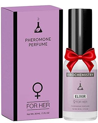 VIROCHEMISTRY Pheromones For Women (Elixir) - Elegant, Ultra Strength Organic Fragrance Body Perfume (1 Fl. Oz)