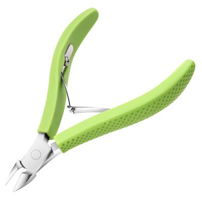 TEAORB Cuticle Trimmer, Professional Nail Cuticle Cutter, Stainless Steel Cuticle Remover Nippers with Non-Slip Silicone Handle, Manicure Tools for Nail CareCuticle Clipper for Nails Dead Skin.