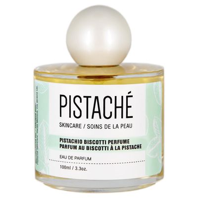 Pistach Skincare Pistachio Biscotti Perfume Eau de Parfum Nutty Lightly Sweet Boyfriend Butter Scent, 3.38 oz