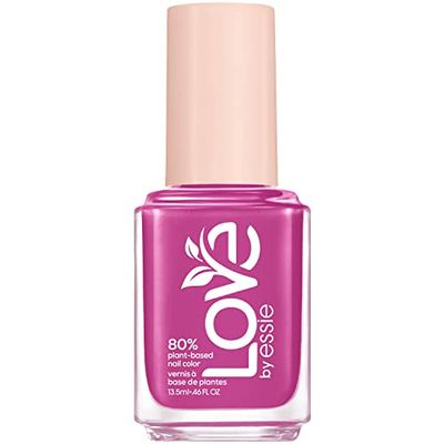 LOVE by essie Nail Polish, 80 Plant-based, Salon-Quality, Vegan, Pink, Get It Girl, 0.46 Fl Oz