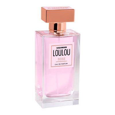 Al Haramain Loulou Rose - Luxury Arabian Perfume for Women - Floral Fruity Fragrance with Bergamot, Litchi, Peony, Nutmeg, Musk, Jasmine - Arabic Long Lasting Scent - Eau de Parfum - 3.33 oz EDP Spray
